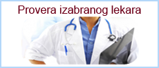 Provera izabranog lekara